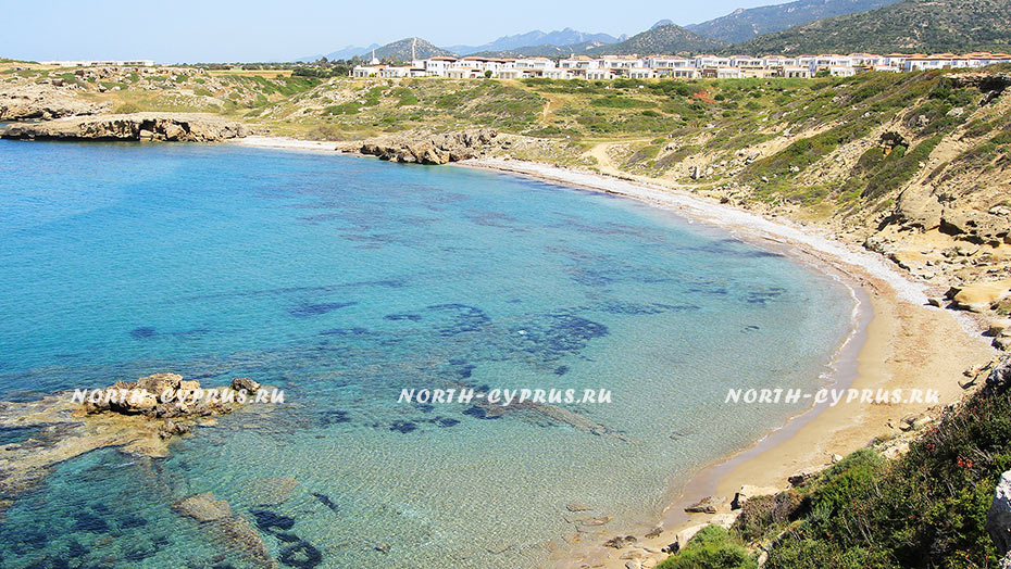 Пляжи Эсентепе на Северном Кипре