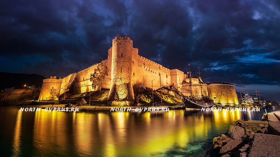 Крепость Кирении на Северном Кипре