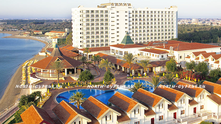 Отель и пляж Salamis Bay Conti на Северном Кипре