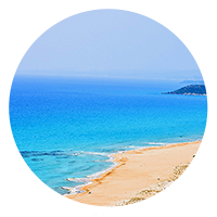 Средиземное море и самые лучшие песчаные пляжи
